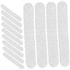 KITANDOVE 100 Pezzi Impugnature Per Grucce in Silicone Strisce Adesive Antiscivolo Per Grucce Impugnature Adesive Per Armadio