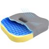 Generico SDV - cuscino memory foam con gel rinfrescante ad alta densità per coccige, sciatica - seduta ergonomica, antidecubito per sedia ufficio, casa, sedia a rotelle e sedie da gaming