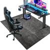 Atemrdsye Tappeto Sedia Gaming, Tappeto Sedia Ufficio, Tappeto Salvapavimento Antiscivolo, Tappeto per Sedia con Ruote, Tappetino per Sedia da Scrivania, Tappetino Protettivo per Pavimenti Duri 120 x 130 cm