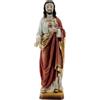 Holyart Statue in resina e PVC: Statua Gesù Sacro Cuore dettagli oro resina 20 cm