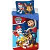 BrandMac Biancheria da letto lettino Paw Patrol per bambini | Copripiumino 100x135 cm & federa 40x60 cm | 100% cotone, morbido e traspirante | Design ufficiale Paw Patrol