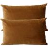 ZZDZW Lusso Cuscino Copre Caso Federa Cuscino 50x70 40x70 60x80 cm Copricuscino Per Divano con Cerniera Federe in Velluto per divano letto arredamento set di due Copricuscini(#25,40x60 cm set of 2)