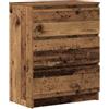 vidaXL Credenza Legno Antico 60x35x76 cm in Legno Multistrato, armadietto, Armadio da Cucina, Armadio da Soggiorno, Buffet, Armadio da corridoio