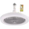 Ahuuen Ventilatori A Soffitto Con Luci,Ventilatore A Soffitto Per Camera Da Letto Con Illuminazione E Timer | di Raffreddamento con Telecomando e Illuminazione per Garage Bagno Cucina