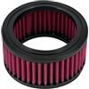 IFQOVZZXR Filtro di ricambio per elemento filtro aria moto adatto per Harley Sportster Forty Eight Seventy Two XL1200 883 1991-2021 filtro dell'aria per motocicletta
