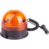 Hooma 40 LED Luci Lampeggiante Trattore Led Ambra Luce Girofaro 12V 24V (Montaggio su asta DIN)