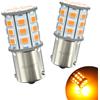 AGLINT PY21W BAU15S LED Lampadine Ambra 33SMD per Auto Indicatori Luce 2Pcs