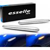 Esselle Parts Coppia Frecce Laterali Trasparenti Progressive Dinamiche a LED per Alfa Romeo Giulietta, Plug and Play Canbus Nessun Errore