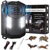 ilikable Repellente Ultrasuoni Anti Martore e Topi per Auto, Vano Motore | Frequenza Variabile 18-36kHz con Lampeggi LED, DC5-12V Auto/USB/Pile AA, 60㎡ per Garage Soffitta Ripostigli Seminterrati