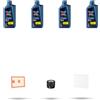 HOFFCAR Kit tagliando 3 FILTRI e 4L OLIO V compatibile con Seat Leon III 1.4 TGI 81kw Dal 2013
