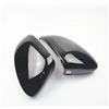 MTPIVFD Calotta Specchietto Retrovisore Per VW Per Golf 8 MK8 R Per GTI Per W/Lane Assist 2020-2022 Ala Laterale Specchietto Retrovisore Custodia Copertura Accessori Auto(Gloss Black)