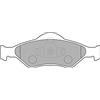 Delphi LP1470 Pastiglie freno auto | Compatibile con: FORD COURIER Pick-up, FIESTA IV, FIESTA Kasten/Großraumlimousine, KA, KA Van