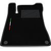 Somer Car Tappetino Auto SOLO LATO GUIDA 1pz compatibile con Mercedes GLA - H247 2020-2024 | 1 tappeto su misura in moquette, bandiera Italia