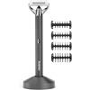 BaByliss X-Blade, Rasoio regolabarba, lame di precisione ultra-affilate, testina flessibile a 50°, 4 guide 1-5 mm, Batteria agli ioni di litio, 100& Waterproof, OT996E