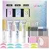 Libeauty Kit Laminazione Ciglia, 10ml Laminazione Sopracciglia, Kit Laminazione Ciglia E Sopracciglia, Design Tubolare, Controllo Preciso Della Quantità di Emulsione, per Casa e Salone