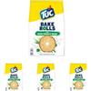 Tuc Bake Rolls, Gusto Sour Cream e Onion, Chips di Pane Cotte al Forno, Sottili e Croccanti, 150g (Confezione da 4)