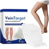 Generisch 4 toppe mirate a micronago - Toppa Florisma VeinTarget Micronago, patch per le vene, ingredienti naturali, cerotti rilassanti per tutti i tipi di pelle