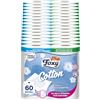 Foxy Cotton | Carta Igienica 5 Veli | 60 Rotoli, 115 Strappi per Rotolo, Fogli Extra Large, con Vere Fibre di Cotone | Certificazione FSC, 100% Energia Elettrica Rinnovabile, Confezione Riciclabile