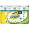 Foxy Mega | Asciugatutto Lunga Durata 18 Rotoli | 95 Strappi Per Rotolo | Decorato| Certificazione PEFC | Confezione Riciclabile Prodotta Con Plastica Riciclata