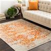 Livabliss Syracusa Tappeto Vintage Tappeto Per Soggiorno, Corridoio, Cucina Tappeti Orientale, Classico, leggera Manutenzione Pelo Corto, Ampio 160x220 cm, Arancione Terra, Beige e Rosa