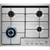 Electrolux EGS6434X Piano Cottura a Gas 60 cm 4 Fuochi Acciaio Inox Ghisa