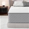 MOLPHIT Materasso 140 x 200 H2, altezza 25 cm, certificato Oeko-TEX, morbido con schiuma confortevole, tessuto morbido, durevole e delicato sulla pelle