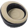 Generic Divano Gonfiabile, Poltrona Gonfiabile in PVC, Portatile, da 200 Kg, Portante, Ergonomico, Versatile, con Valvola Rapida per il Pisolino (BROWN)