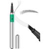 QIC Penna Sopracciglia Effetto Pelo - Matita Sopracciglia Waterproof & No Transfer, Lunga Durata fino a 12H, Effetto Microblading Naturale, Cruelty-Free, Punta Sottile e Precisa (05 Black)