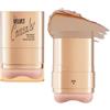 catlinez Correttore Catlinez 2 in 1, copre segni di acne, imperfezioni, occhiaie e pori dilatati, correttore cremoso dalla consistenza morbida e dotato di pennello (40 g) (Grano)