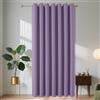 Joydeco Tende Oscurante per Interni 1 Pezzi L 140 x A 180 CM, Tenda Porta Termiche Isolante con Occhielli per Soggiorno e Camera da Letto Moderne, Viola Chiaro