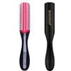 Denman Curly Hair Brush D14 (Black) 5 Row Styling Brush for Detangling, Separating, Shaping and Defining Curls, Fringes & Bangs - For Women and Men
