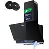 CIARRA CBCB6736A Cappa Aspirante 60cm 710 M³/H Con Controllo Gestuale Nero