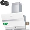 CIARRA CBCW6736N Classe A+++ Cappa Aspirante 60 cm WIFI Control Bianco