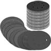 Pukamam 100 dischi abrasivi da 12,7 cm, grana 80, 120, 180, 240, 320, 400, 600, 800, 1000, 2000, 8 fori, in carburo di silicio, 8 fori, carta vetrata