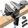 STEINBRÜCKE Morsa da tavolo universale da 8,1 cm, girevole a 360°, morsa portatile per la lavorazione del legno, condotto da taglio, foratura, lavorazione dei metalli