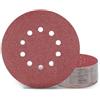Awutzut Disco abrasivo a 10 fori da 22,9 cm, grana 60, carta vetrata per cartongesso, 30 pezzi, per levigatrice a soffitto popcorn