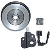 YhFiaS Kit pompa olio pignone tamburo frizione adatto for P 350 351 352 370 371 390 420 parti motosega cuscinetto ad aghi 530047061 530071259