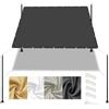 DSRDRFG Vela Ombreggiante Quadrata 3.5x3.5M Tenda da Sole per Esterno, Vela Parasole Impermeabile Tenda a Vela Giardino, PES 220g/m² Protezione Solare per Terrazza, Carport, Grigio scuro