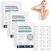 Generic 432 Pezzi Patch Brufoli Invisibili, Cerotti Microaghi per Acne e Skin Tag con Acido Salicilico, Idrocolloide Acne Pimple, Trattamento Indolore per Verruche Piane e Imperfezioni