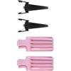 Daleweo 4 clip per capelli volume, clip per capelli da donna, senza tracce per tutti i tipi di capelli, accessori invisibili per capelli per volume e lifting