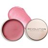 Makeup Revolution London, Balm Glow, balsamo multiuso per guance e labbra, modulabile, finitura rugiadosa, rosa rosa, 32 g