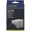 Dennerle 5662 Filtro angolare Element 100 - Cartuccia di ricambio per filtro angolare XXL, confezione da 2 - 2 elementi filtranti con 1 spugna filtrante