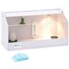Wiesenfield Box per Allevamento Pulcini, Fino a 36 °C, 78 x 40 x 42 cm | Gabbia da Cova con Scatola, Calore e Luce Regolabili, Facile da Pulire, Include Abbeveratoio