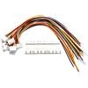 winwill Set di 20 connettori JST XH2.54 a 4 pin, XH passo 2,54 mm, maschio femmina con cavo da 20 cm, 26 AWG