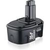 VANON Batteria di ricambio NIMH 14.4 V, 3000 mAh, DC9091, per Dewalt DE9091, DE9094, DW9091, DW9092, DW9094, DW9038, DE9031, DE9502, DE9038, DE9087, DE91400000092, DE90DE914 1 DCB140 DCB141 Batteria