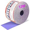 PMIQSA Rotolo di Carta Abrasiva 70mm x 12m Grana 220