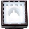 FELGNER GEZE - Set di 2 pietre scorrevoli per chiudiporta GEZE TS3000/5000, accessori di ricambio per inserirli in binari scorrevoli, in plastica