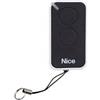 NICE Nizza INTI2 Nero 2-canaux telecomando, 433.92 MHz Rolling Code trasmettitore. Compatibile con FLOR-S, One, Flora, nrti telecomandi.