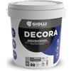 Giolli industria colori | Pittura Bianca per Interni Lavabile Giolli Decora - Idropittura Murale ad Azione Traspirante - Vernice Bianca da Muro Interno a Mano Unica - 14 L