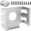FARYODI Supporto in alluminio per Mac mini M4 & M4 Pro, supporto sotto scrivania, supporto da parete, supporto per monitor con antifurto per ufficio e casa (argento)